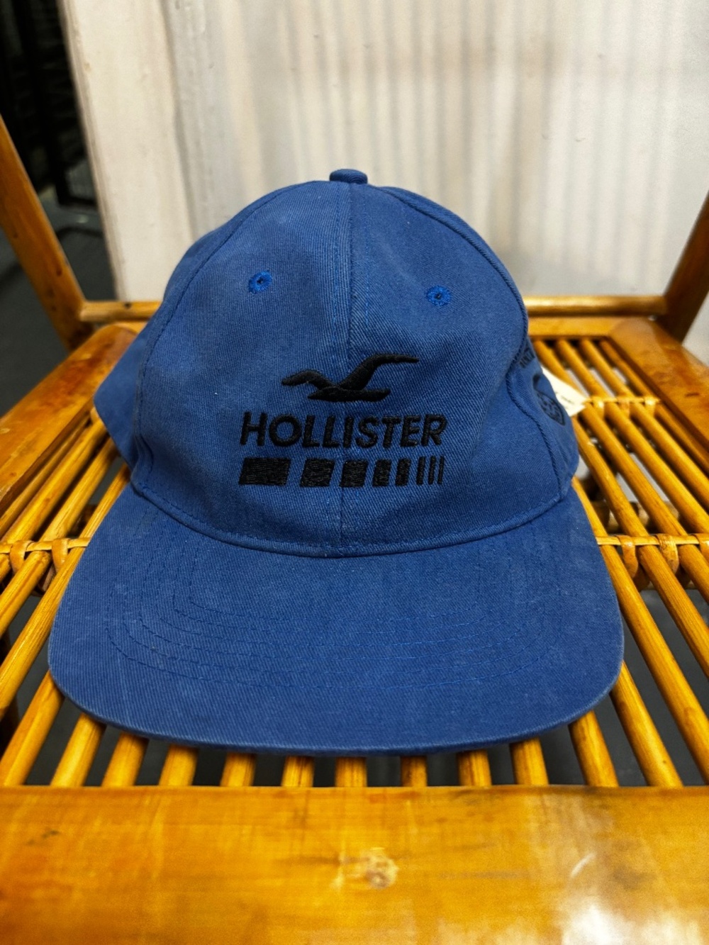 Hollister Adjustable Blue Cap, One Size